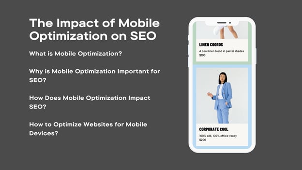 The Impact of Mobile Optimization on SEO